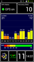 App GPS Test: im Freien.