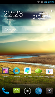 Die Float UI ist angenehm gestaltet.