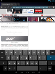 Im Hochformat ist ausreichend Platz. Zu ca. 50 %...