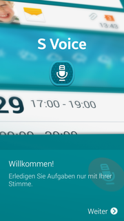 Auch die Sprachsteuerung "S Voice" ist wieder mit an Bord.
