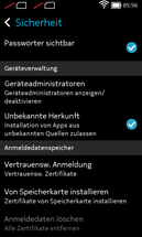 Um Apps manuell installieren zu können, muss dies erst aktiviert werden.