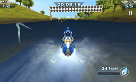 Powerboat Racing läuft flüssig.