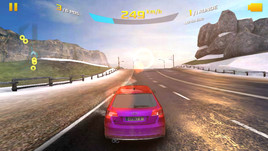 Asphalt 8 wird nur in mittlerer Detailstufe dargestellt.