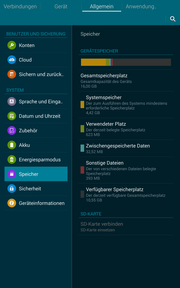 10,55 GB stehen zur freien Verfügung.