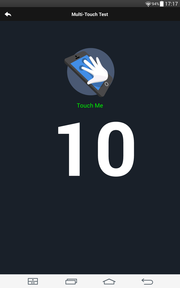 AnTuTu: Touchscreen-Test