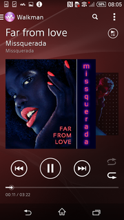 Die Musikapp sieht schick aus und bietet Zugriff auf viele Soundverbesserungen.