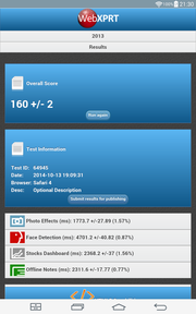 WebXPRT 2013