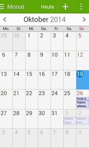 Der "S Planner" genannte Kalender hat einen guten Funktionsumfang.