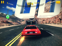 In hektischen Situationen gibt es bei "Asphalt 8" ab und an Ruckler.