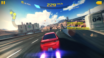 Asphalt 8: Airborne läuft flüssig.