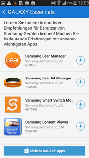 Samsung will nicht mehr so viele Apps vorinstallieren und überlässt dem Nutzer die Entscheidung, ob er sie installieren will.