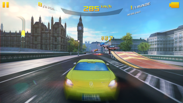 Auch in hohen Details flüssig: Asphalt 8.