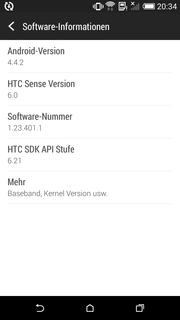 HTC hat seinem Smartphone die hauseigene Benutzeroberfläche HTC Sense in der aktuellsten Version 6.0 spendiert.