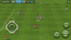 Die SoC-Leistung reicht für aktuelle Android-Games wie FIFA 15 problemlos aus.