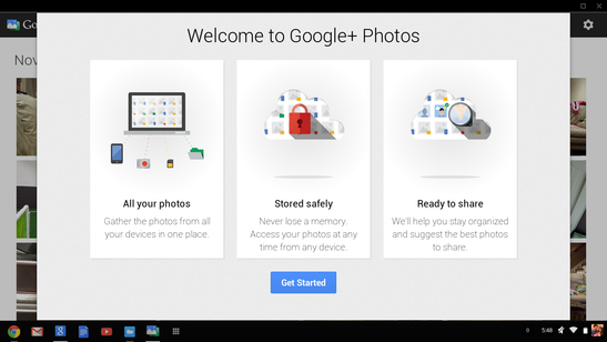 Einfacher Fotoupload zu Google+ Fotos