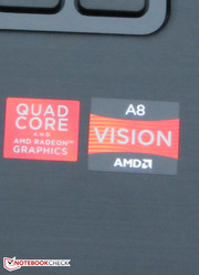 Im Inneren werkelt AMD Technik.
