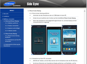 SideSync - Smartphone per PC bedienen und umgekehrt