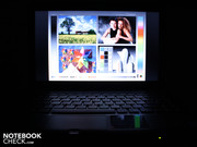 und muss nicht nach der Taschenlampe greifen.