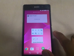 Das Sony Xperia Sirus soll eine Neuauflage des Xperia Z1 werden (Bild: Eigenes aus dem neuen Clip)