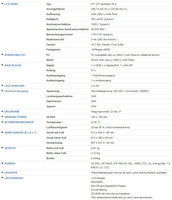 Specs ViewSonic VX2778 smhd