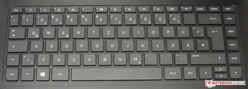 Die Tastatur ist unbeleuchtet.