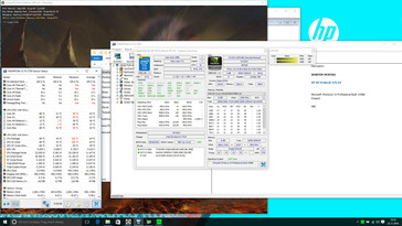 Stresstest zu Beginn.