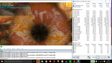 Im Auslastungszustand muss das Testgerät...
