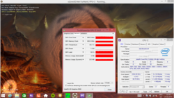Stresstest CPU @2,4 GHz, GPU @850 MHz