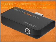 Terratec Cinergy T2 Stick micro: DVB-T2 auf PC und Android für 50 Euro