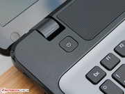 Mit Drücken des Power-Buttons geht's los.