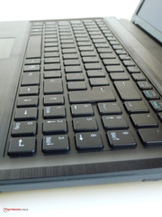 ... sondern auch durch super Tippgefühl und Druckpunkt.