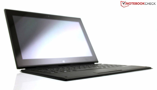 Superflaches Ultrabook? Mitnichten - ein Tablet mit Tastatur-Modus.