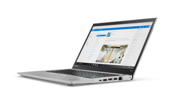ThinkPad T470s von der Seite (Silber)