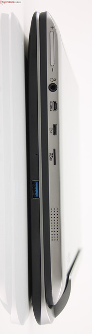 Satellite W30Dt-A-100: für ein Tablet viele Anschlüsse