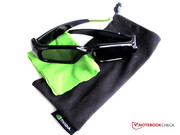 3D-Shutterbrille mit Zubehör