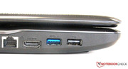 2 USB-Buchsen (1x 2.0, 1x 3.0)