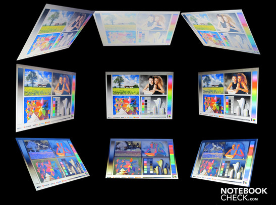 Blickwinkel Toshiba Satellit L755-14P