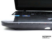 Vorne am Gerät blinkt es