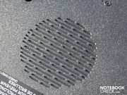 Diese Ansaugöffnung wurde nicht ausgestanzt.