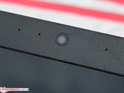 Die Ausstattung mit HD-Webcam (schlechte Bildqualität)...