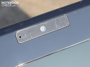 Unser Testgerät mischt Hochglanz-Schwarz (Webcam)