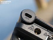 sowie auf eine auffällige und kantige Formsprache (Kensington-Lock).