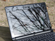 Ansicht seitlich, Reflexion