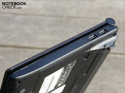 während ein großer Bereich brach liegt.