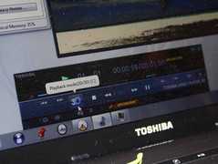 IFA 2010: Der Toshiba-Player erlaubt 3D-Upscaling bei Filmen.