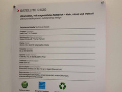 IFA 2010: Toshiba Satellite R630 – 13.3-Zoller mit Core i5