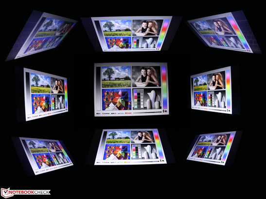 Blickwinkel Toshiba Satellite W30Dt-A-100