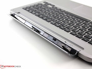 Eine solide Fassung aus dickem Metallguss...