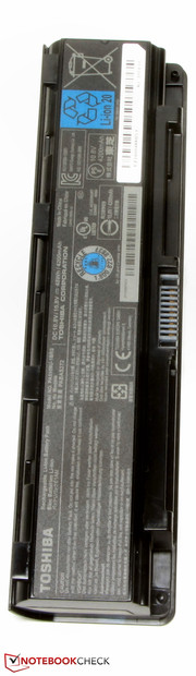 Der Akku ist nicht fest verbaut.