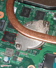 ... und Grafikkern sind fest verlötet.